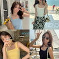 Miniatyrbilde 2 av 10: Camisole Vest E E E