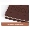 Miniatyrbillede 9 af 10: 80 ark/bog Cookie Notesblok Chokolade Memo Pad 03 03 03