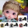 Miniatyrbild 10 av 10: Plastsäkerhetsögon Glitter Crystal Eyes 4 4 4