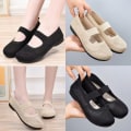 Miniatyrbillede 9 af 10: Kvinder Flats Sko Square Toe Single Sko BEIGE 40 beige 40