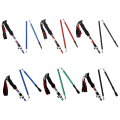 Miniatyrbillede 4 af 10: Foldbare vandrestave Foldelige trekkingstave SORT LANG LANG Black Long-Long