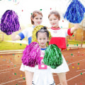 Miniatyrbild 7 av 10: 2 st Cheerleader Pom Poms Cheerleading Cheering Ball ROSE 2 ST Rose 2pcs-2pcs