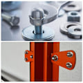 Miniatyrbild 2 av 4: 25 st Acorn Cap Mutter Hardware Mutter 1/4-20 1/4-20 1/4-20