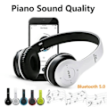 Pikkukuva 4 / 10: Taitettavat Bluetooth -kuulokkeet VALKOINEN white