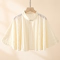 Miniatyrbilde 1 av 10: Rose Jacquard Polyester Sjal Solbeskyttelse Skjerf APRIKOS Apricot