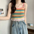 Miniatyrbilde 3 av 10: Crop Topper Bikini Tanks BLÅ Blue