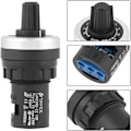 Miniatyrbillede 5 af 7: Potentiometer 10K panelmontering