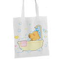 Miniatyrbild 1 av 10: Canvasväska Tecknad Capybara Tote 9 9 9