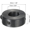 Pikkukuva 1 / 6: Akselin kaulukset kaksoisjaettu kiinnityspanta 0,67 TUUMAA (17 MM) 0,67 0.67 Inch(17mm)
