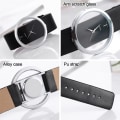 Miniatyrbillede 8 af 8: Dameur Quartz Armbåndsur SORT black