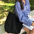 Miniatyrbillede 2 af 10: Håndtaske Tote Bag SORT Black