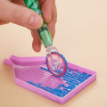 Miniatyrbilde 8 av 10: Diamond Painting Pen Kit Drill Pen Roller BLÅ Blue