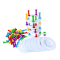 Miniatyrbillede 3 af 4: Penguin Crash Tower Balance Game Stabling Game