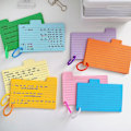 Miniatyrbilde 6 av 10: 200 ark indekskort løsbladsnotisblokk 8 FARGESETT 8 FARGER 8 Colors Set