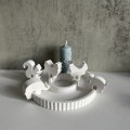 Miniatyrbillede 4 af 8: Silikoneform lysform E E E