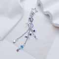 Miniatyrbilde 1 av 10: Manet Phone Charm Strap Star Pendant Nøkkelring BLÅ 15,5CM Blue 15.5cm-15.5cm