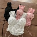 Pikkukuva 8 / 10: Sexy Lace Camisole Fishbone Strap Camisole VALKOINEN white