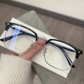 Miniatyrbilde 5 av 10: Anti-Blue Light Briller Firkantede Briller GRÅ GRÅ Grey