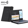 Miniatyrbillede 1 af 10: RFID Passport Cove Passport Protector SORT Black