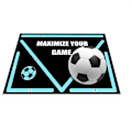 Miniatyrbillede 4 af 7: Fodbold Træningsmåtte Fodbold Træningstæppe Gummi