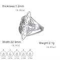 Pikkukuva 3 / 10: Witch Knot Sormussormukset SILVER 9 silver 9