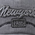 Pikkukuva 8 / 10: Brodeeratut lippalakit Distressed Faded Casquette WINE RED wine red
