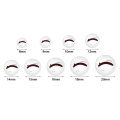 Miniatyrbillede 2 af 10: 20 stk/10 par Eyes Crafts Eyes Puppet Crystal Eyes 16MMCOLOR 16mmcolor random