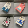 Miniatyrbilde 8 av 10: Knit Handbag Knot Wrist Bag 2 2 2