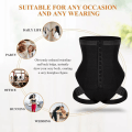 Miniatyrbilde 9 av 10: 2-i-1 Peach Butt Curvy Tummy Shaper Midjetrener med rumpe Black M