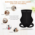Pikkukuva 9 / 10: 2-in-1 Peach Butt Curvy Tummy Shaper Waist Trainer ja Butt Black L