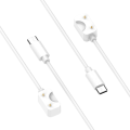 Miniatyrbild 4 av 10: Smartband Laddkabel Watch Laddarkabel VIT TYP-C TYP-C White Type-C-Type-C