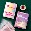 Pikkukuva 4 / 10: 100 Days Savings Challenge Savings Money Binder MUSTA Black