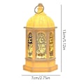 Miniatyrbild 3 av 8: EID Mubarak Lighting Ornament Bärbar LED Palace Lantern Bronze