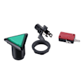 Miniatyrbild 7 av 10: 5st Game Push Button Push Button Switch RÖD red