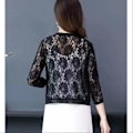 Miniatyrbillede 3 af 10: Dame cardigan air-condition skjorte SORT M Black M
