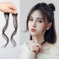 Pikkukuva 3 / 9: 2kpl Etuotsut Hius otsatukka Clips 25CMLIGHT BROWN LIGHT 25cmLight brown