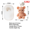 Miniatyrbilde 6 av 10: Silikonform lysform D D D