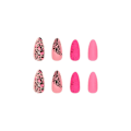 Miniatyrbillede 3 af 4: 24 stk Fake Nails Long Mandel