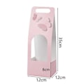 Miniatyrbillede 1 af 10: Sammenfoldelig Blomsterkasse Buket Indpakningsboks PINK REKTANGULÆR Pink Rectangular-Rectangular