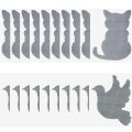 Miniatyrbillede 8 af 9: Vinduesskærm Reparation Patch Screen Mesh Tape 15 STK KAT 15 STK KAT 15pcs cat