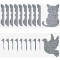 Miniatyrbillede 8 af 9: Window Screen Reparation Patch Screen Mesh Tape 15 STK 15 STK 15pcs