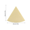 Pikkukuva 2 / 10: 15 kpl Kolmikulmainen puuteripukki Kosmeettinen Puff BEIGE beige