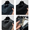 Pikkukuva 5 / 10: Ice Silk Mesh T-paita Lyhythihainen poolopaita MUSTA 4XL Black 4XL