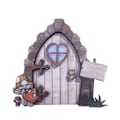 Miniatyrbillede 1 af 10: Miniature Elf Door Fairy Tale Port C C C