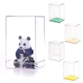 Miniatyrbild 7 av 9: Förvaringsbox Docka Display Box TRANSPARENT L transparent L
