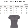 Miniatyrbillede 2 af 10: Kortærmede Crop Tops SORT M Black M