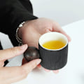 Pikkukuva 6 / 6: 2 kpl espressokuppeja minikuppeja teekuppeja Black&White 2Pcs-2Pcs