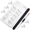 Pikkukuva 8 / 10: Quick Building Nail Forms tekokynsien kärjet 120 kpl 120 kpl 120Pcs