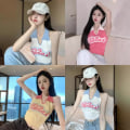 Miniatyrbilde 7 av 10: Slank Beautiful Back Tank Top GUL yellow