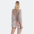 Miniatyrbilde 5 av 9: Bikini Cover Up Strandskjorter SVART black